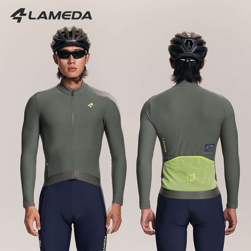 Cycling Gear Cold Weather - Jersey Sepeda LAMEDA Winter Fleece Pria