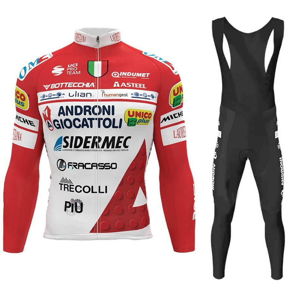 Cycling Gear Italy - Musim Semi Musim Gugur Androni Bersepeda