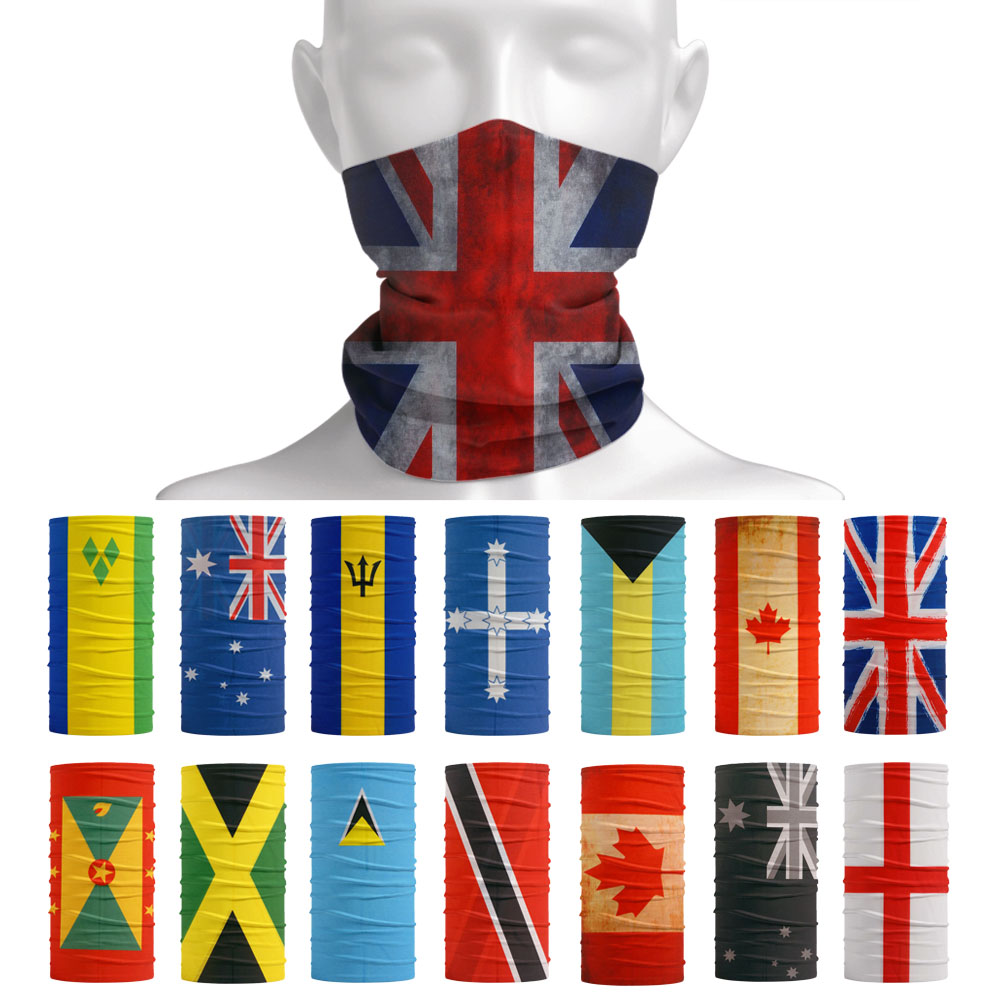 Womens Cycling Gear Uk - Bandana bendera negara Persemakmuran penutup kepala