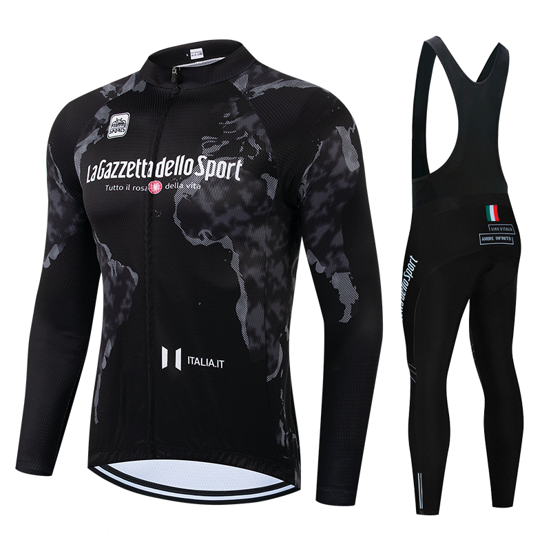 Cycling Gear Italy - Jersey Bersepeda Panjang Musim Semi Musim