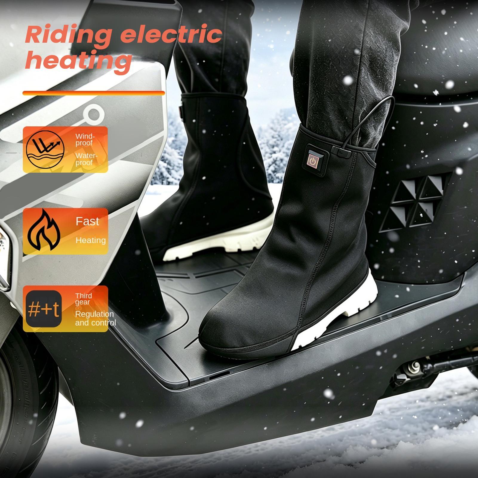Cycling Shoe Covers - Sarung Sepatu Berpemanas untuk Bersepeda, 3