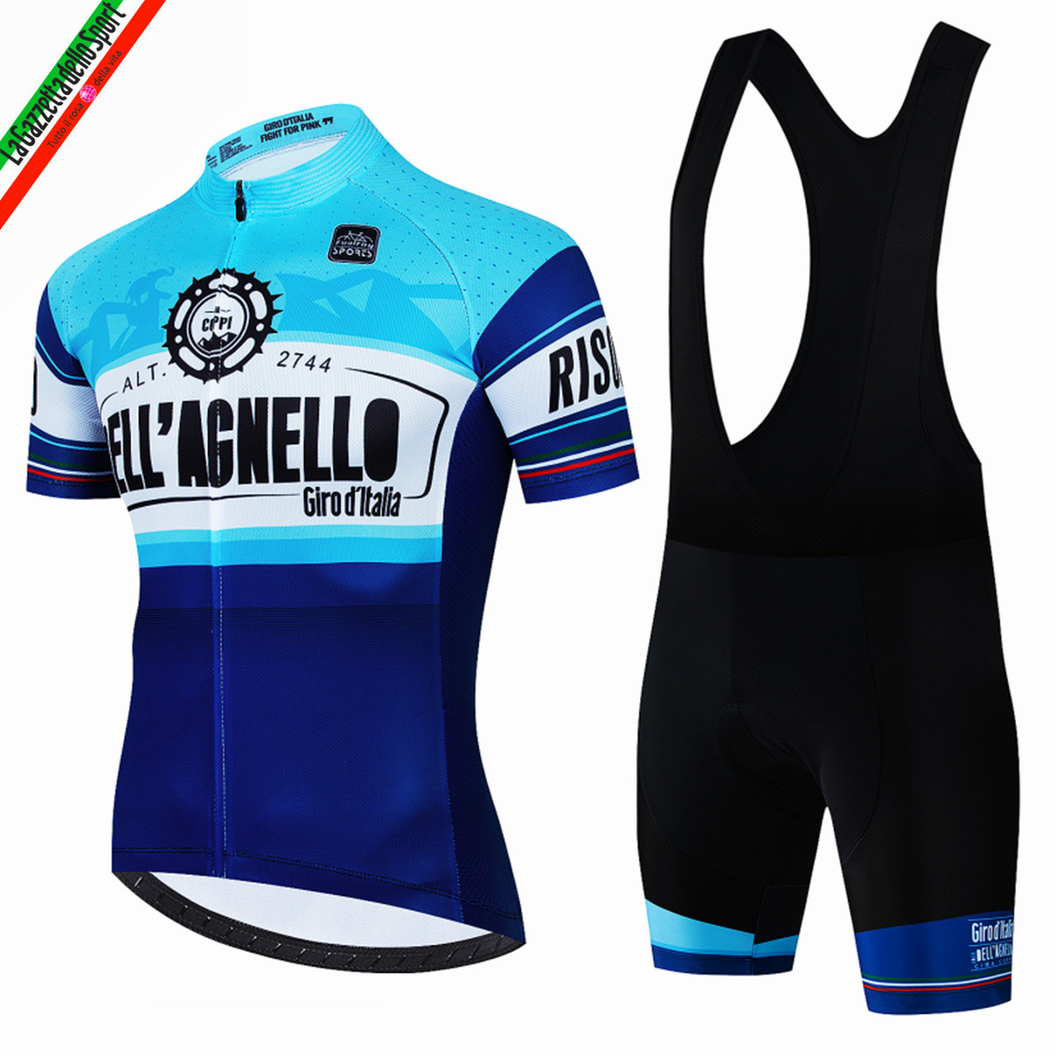 Setelan Jersey Sepeda Tour Of  - Cycling Gear Italy ulasan dan harga