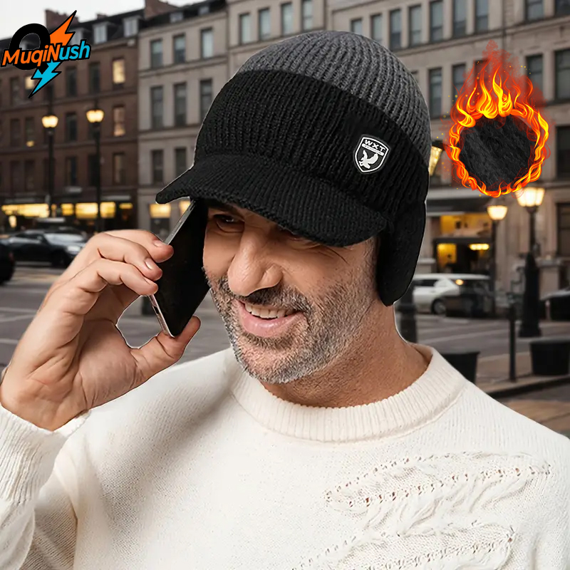 MuqiNush Topi Rajut Hangat Mus - Cycling Gear Cold Weather ulasan dan harga