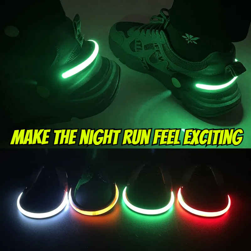 Lampu LED Penjepit Sepatu untu - Cycling Shoe Covers ulasan dan harga