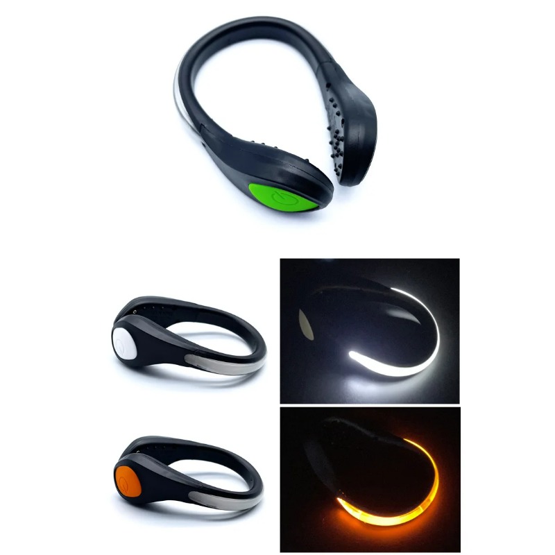 Lampu Klip Sepatu Bercahaya Ba - Cycling Shoe Covers ulasan dan harga
