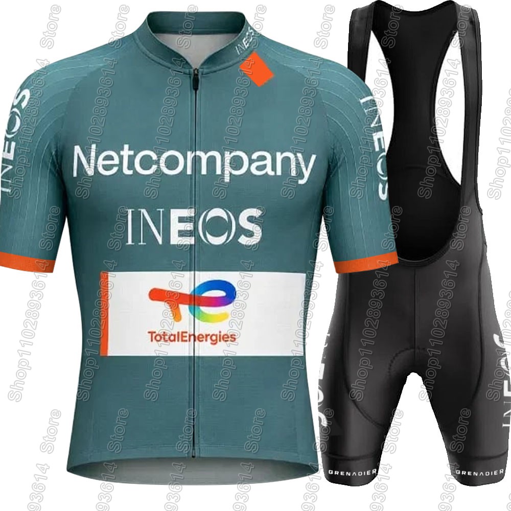 Set Jersey Bersepeda Tim Netco - Cycling Gear Italy ulasan dan harga