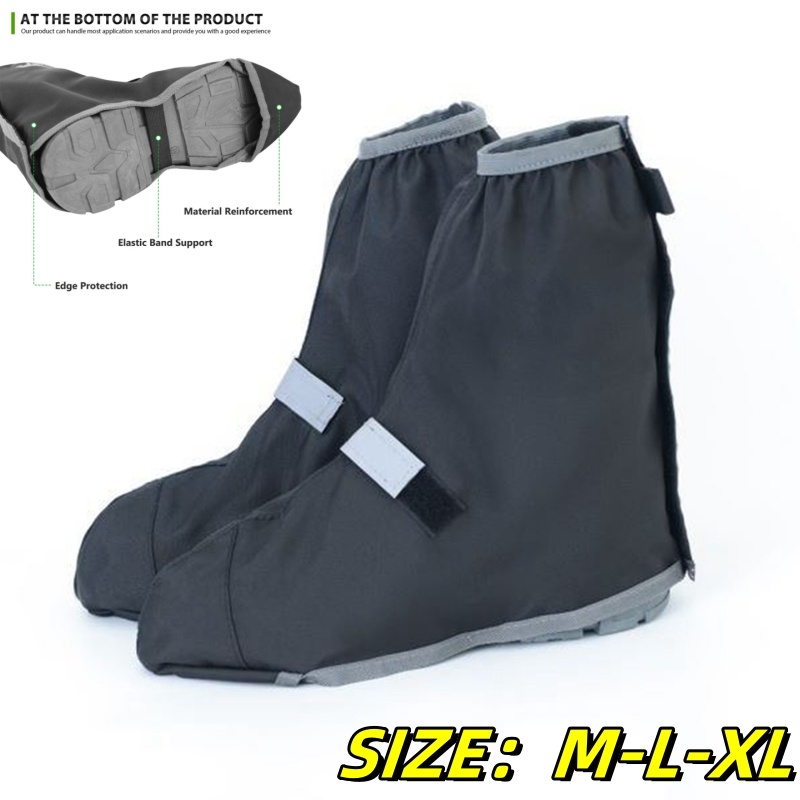 Penutup Sepatu Anti Air Oxford - Cycling Shoe Covers ulasan dan harga