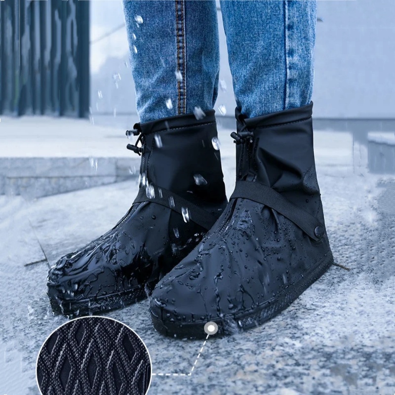 S-XXL Anti-Slip Tahan Air Peli - Cycling Shoe Covers ulasan dan harga