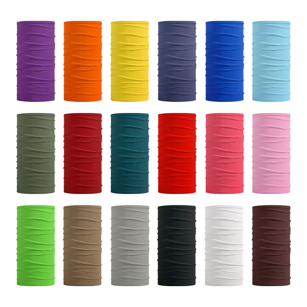 Bandana warna Solid tanpa keli - Cycling Gear For Women ulasan dan harga