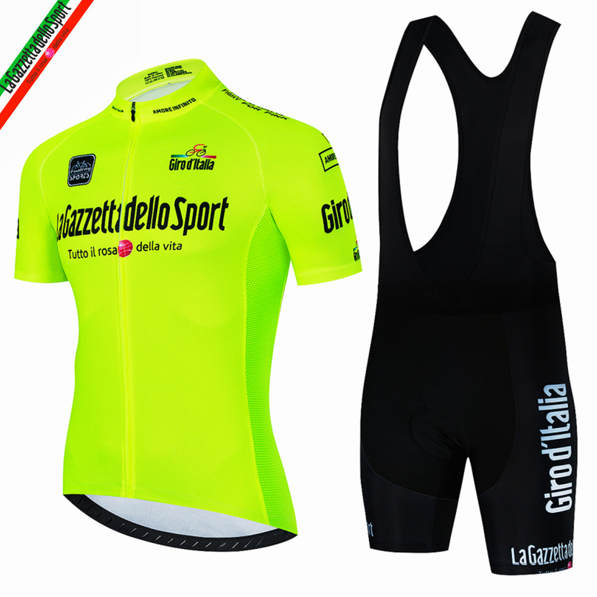 Setelan Jersey Bersepeda Tour  - Cycling Gear Italy ulasan dan harga